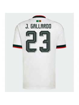 Mexiko Jesus Gallardo #23 Replika Borta Kläder VM 2026 Kortärmad